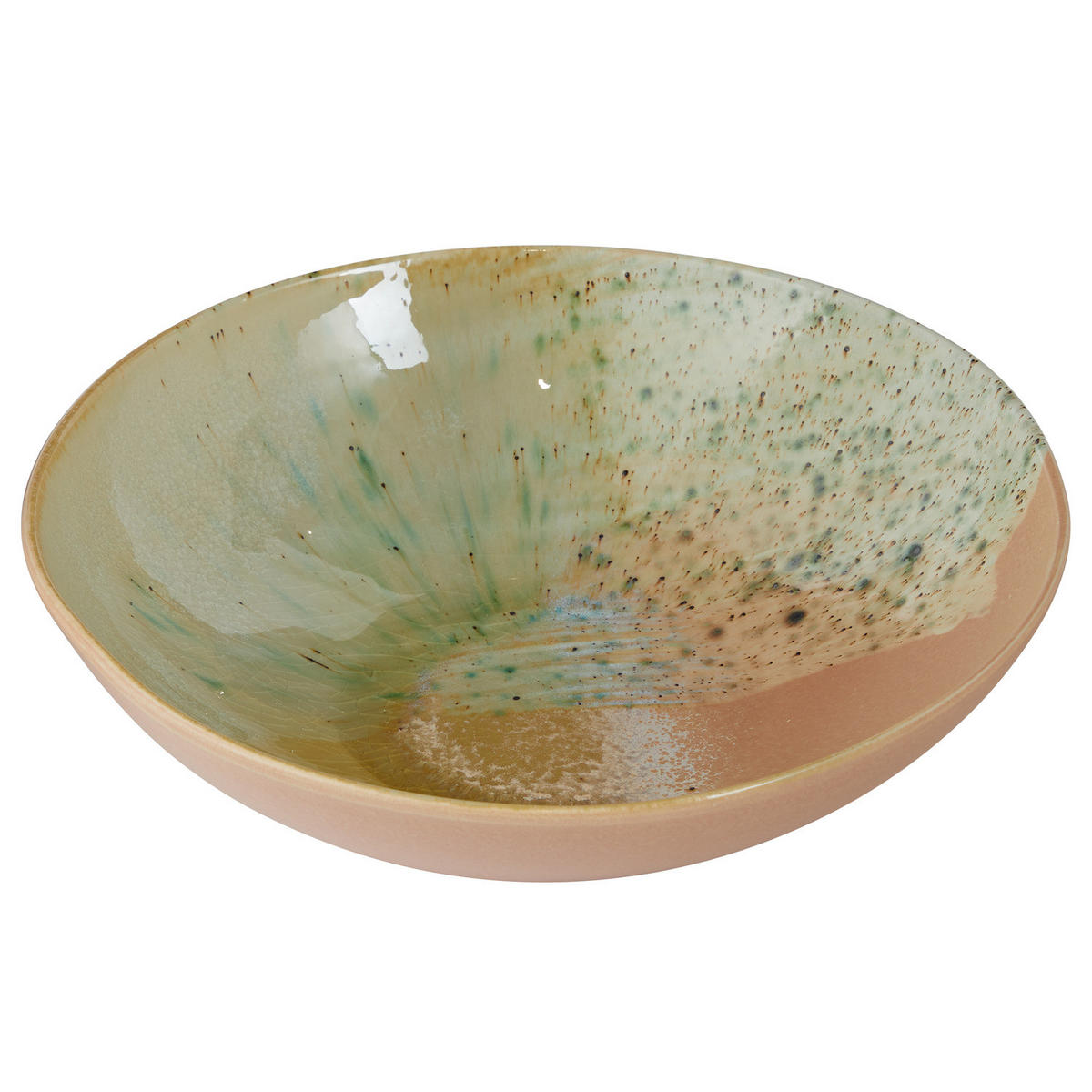 SALATSCHALE Sintra - Grün, Keramik (32/32/9cm) - Butlers