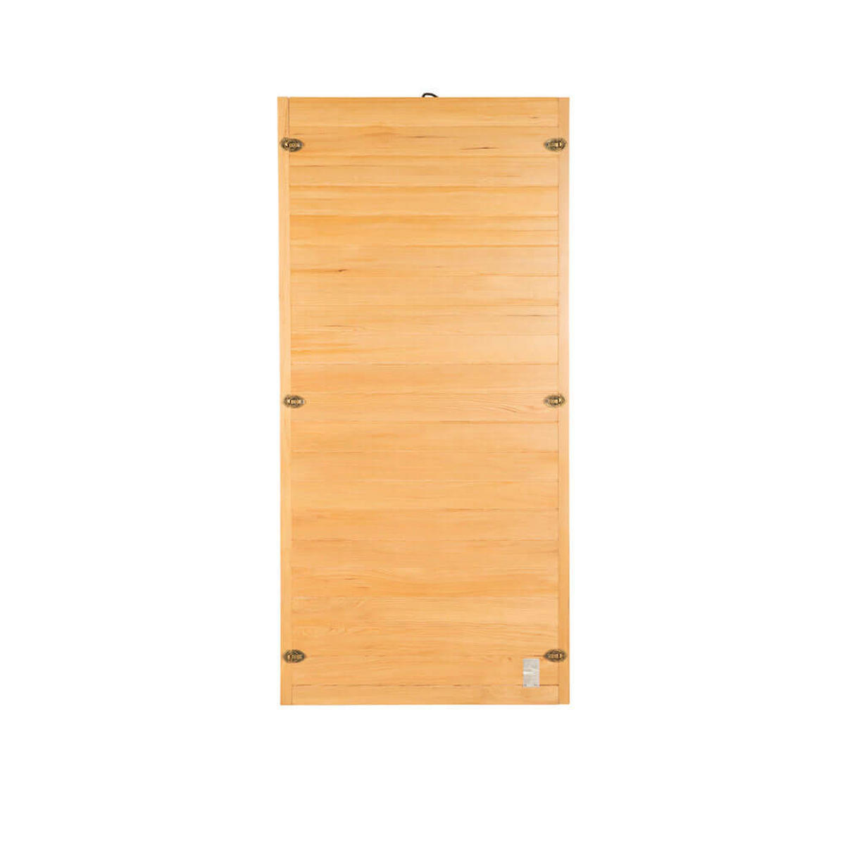 INFRAROTKABINE REDSUN DELUXE S - Braun, Holz (90/190/90cm) - Home Deluxe
