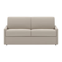 SCHLAFSOFA - 3 Personen - stoff - beige Calife - Beige, Textil (170/99/223cm) - Vente-Unique