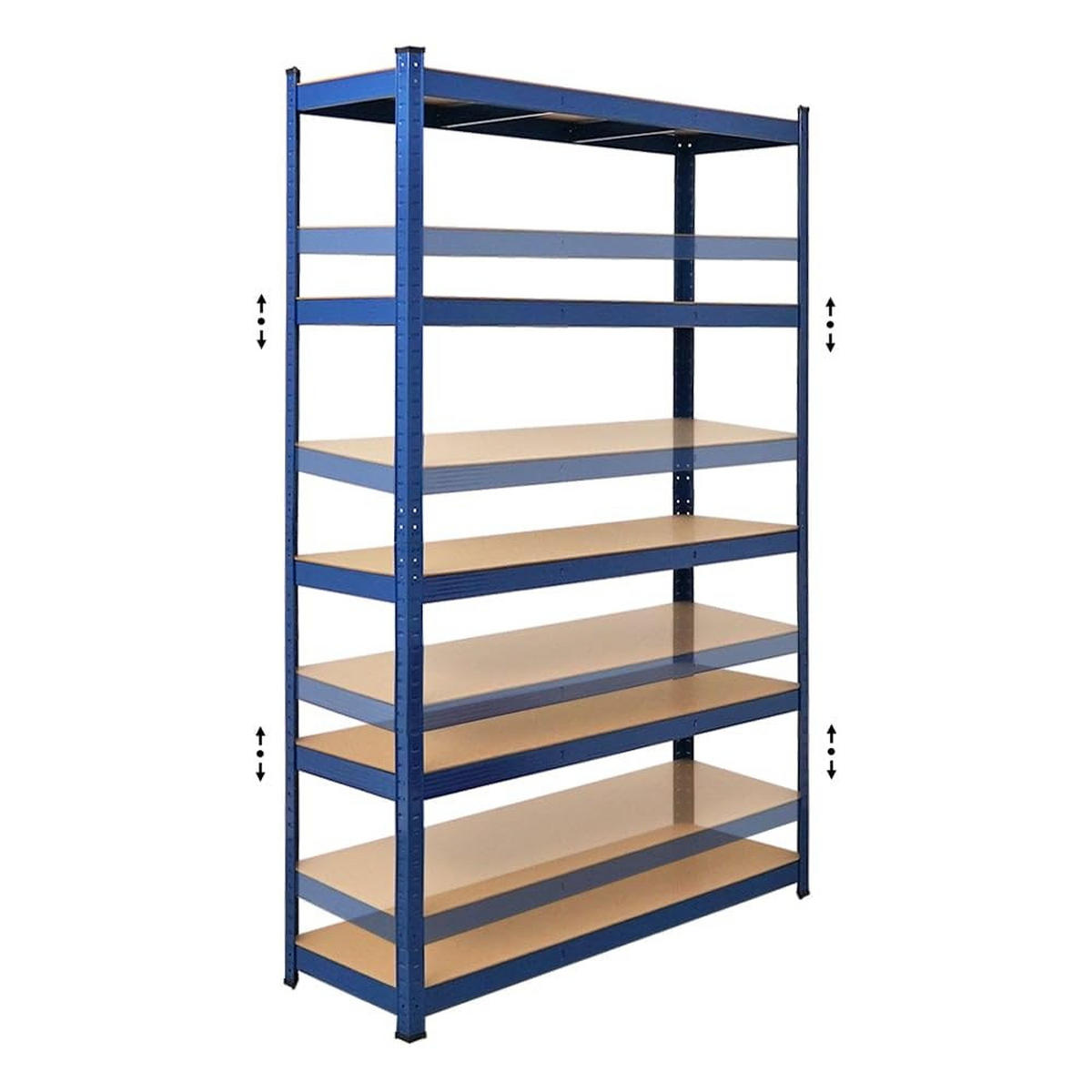 SCHWERLASTREGAL Ragnar 2er-Set mit 2x 180x120x40 cm Fachlast 175 kg Blau - Blau, Metall (240/180/40cm) - PROREGAL