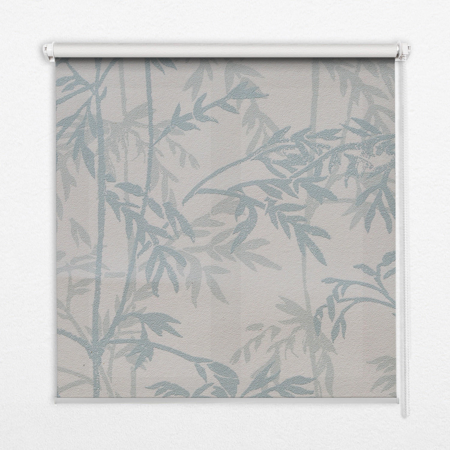 INNENROLLO - Fensterrollo - Rollo - 150x180 cm - Blätter - Grau, Kunststoff (150/180/0.5cm) - TULUP