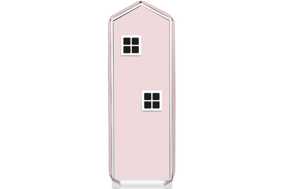 BEZUG-FÜR-KINDERKLEIDERSCHRANK MIRUM Abdeckung, Rosé - Pink, Textil (126/3/40cm) - KONSIMO®