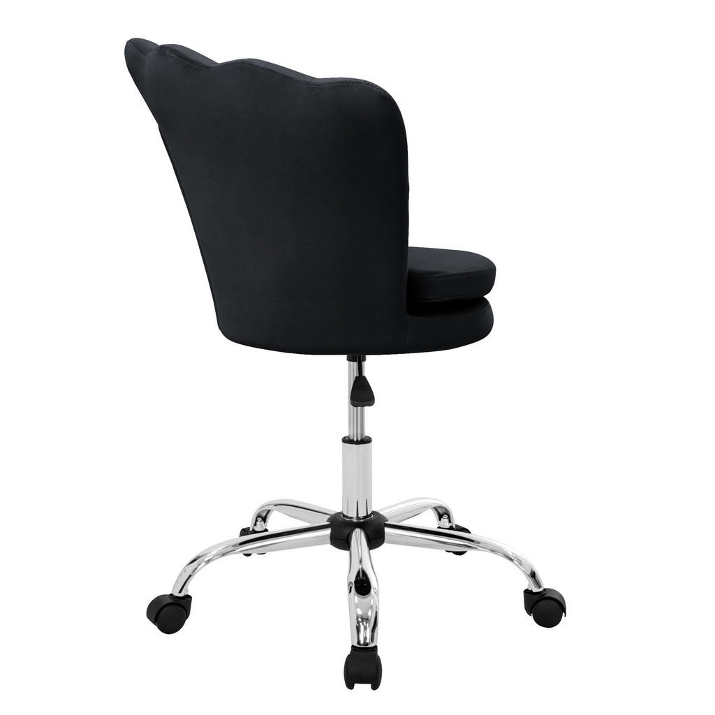 Thumbnail - Ml-Design Drehstuhl, Schwarz, Metall, 68x90x68 cm, Arbeitszimmer, Bürostühle, Drehstühle