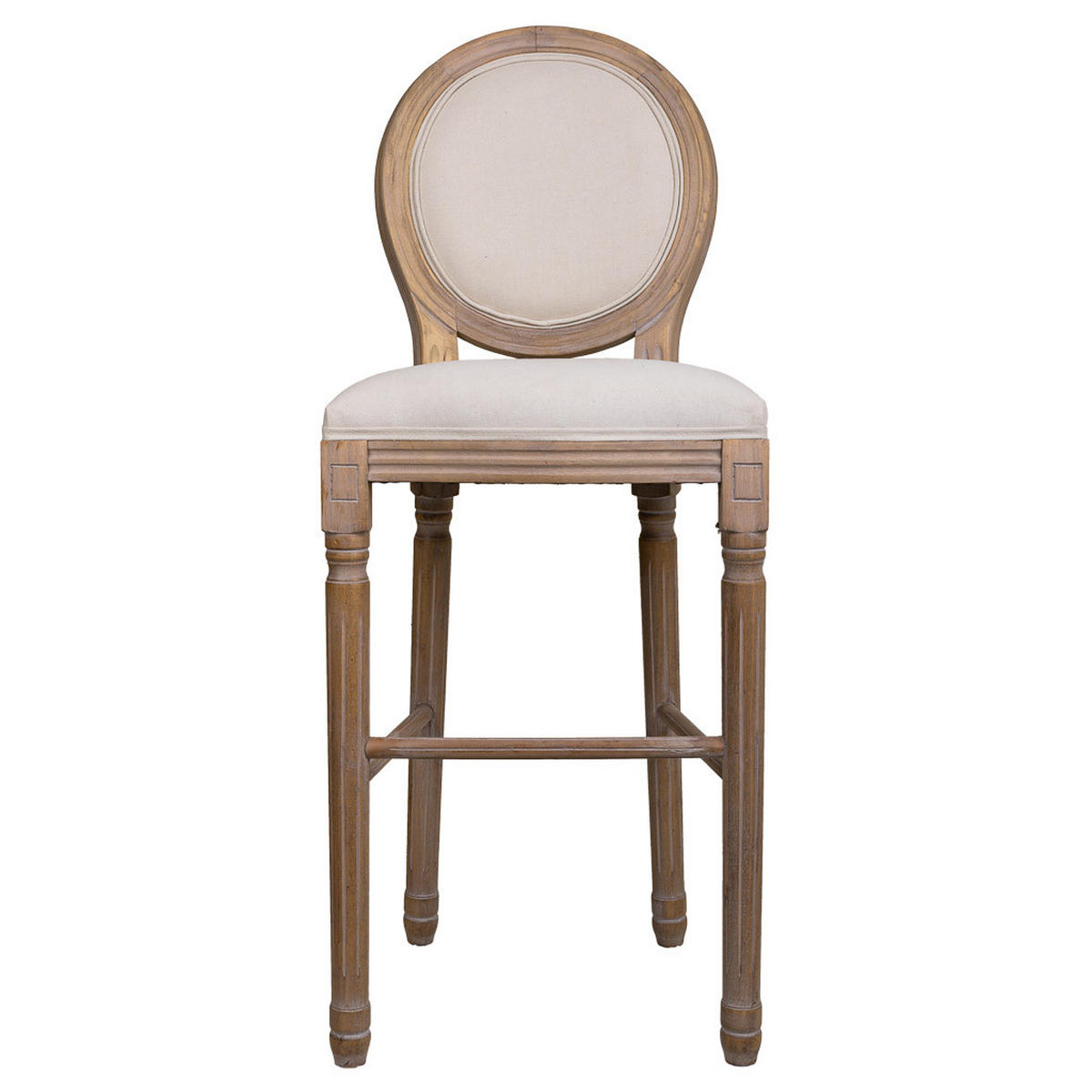 HOCKER 52x46x116 cm - Beige, Naturmaterialen (52/116/46cm) - Wanderlust