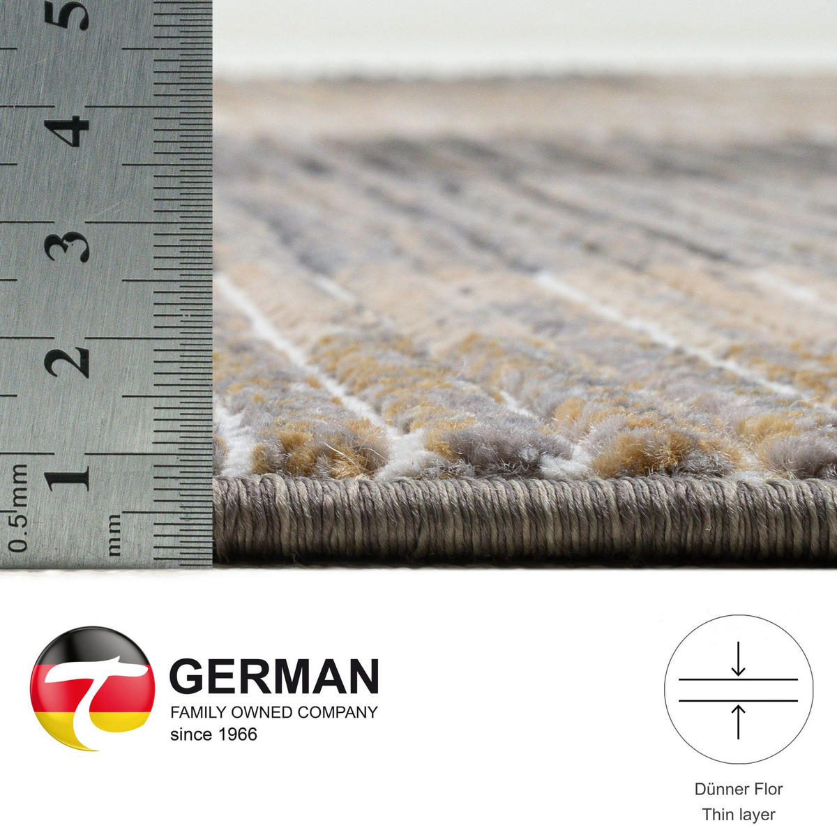 FLACHWEBETEPPICH Corduletta 240x340 cm - Beige, Textil (240/340cm) - Gino Falcone