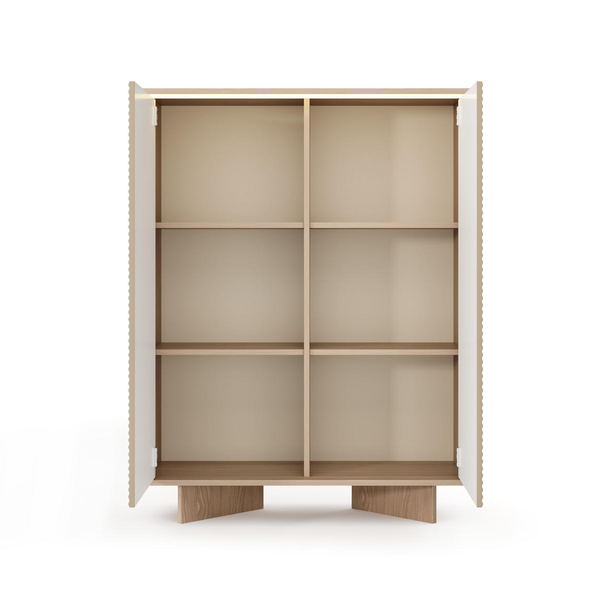 KOMMODE: Naturbolivar, 103,9 x 138,4 x 40 cm - Eichefarben, Holzwerkstoff (103.9/138.4/40cm) - 3XE LIVING