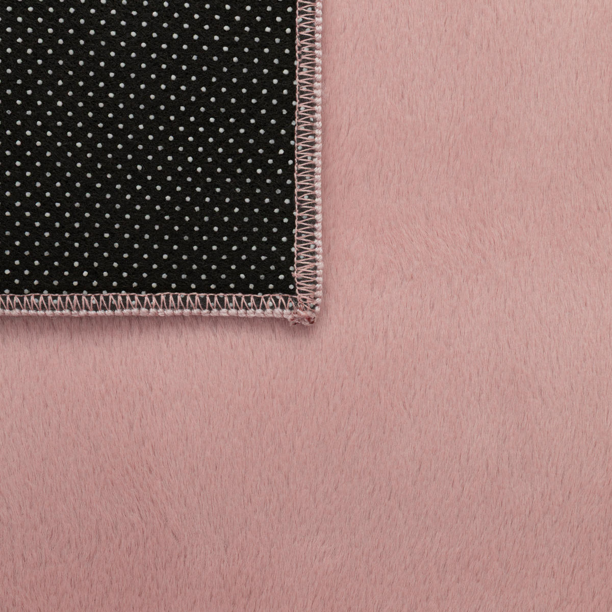 KURZFLORTEPPICH LUMI rosa kuschelweich waschbar 180/240 cm - Rosa, Textil (180/240cm) - Tapiso