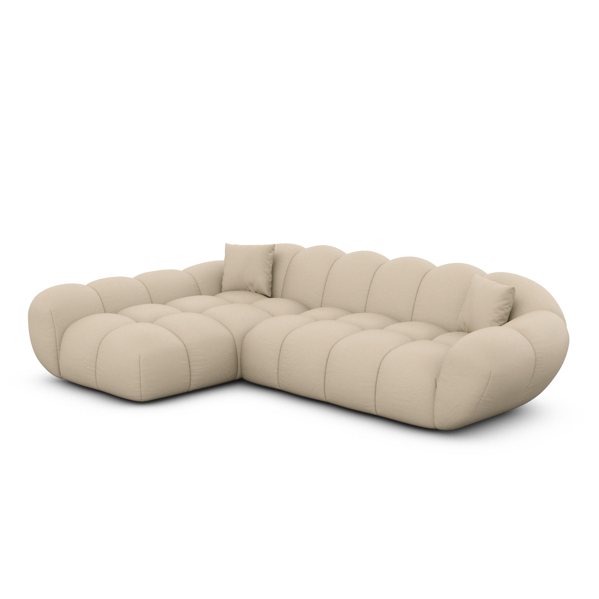 Varoyal Ecksofa Beige 265x160 cm