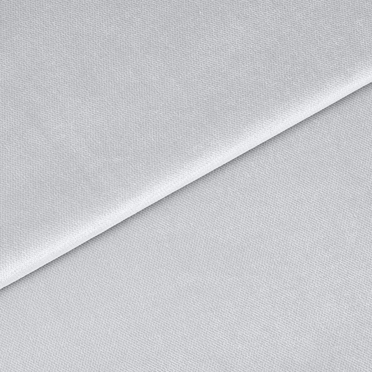 ECKSOFA Universelle L Form Elif Hellgrau 220/140/85 cm stilvolle mit Schlaffunktion - Silberfarben/Hellgrau, Kunststoff/Textil (220/140cm) - AX Living