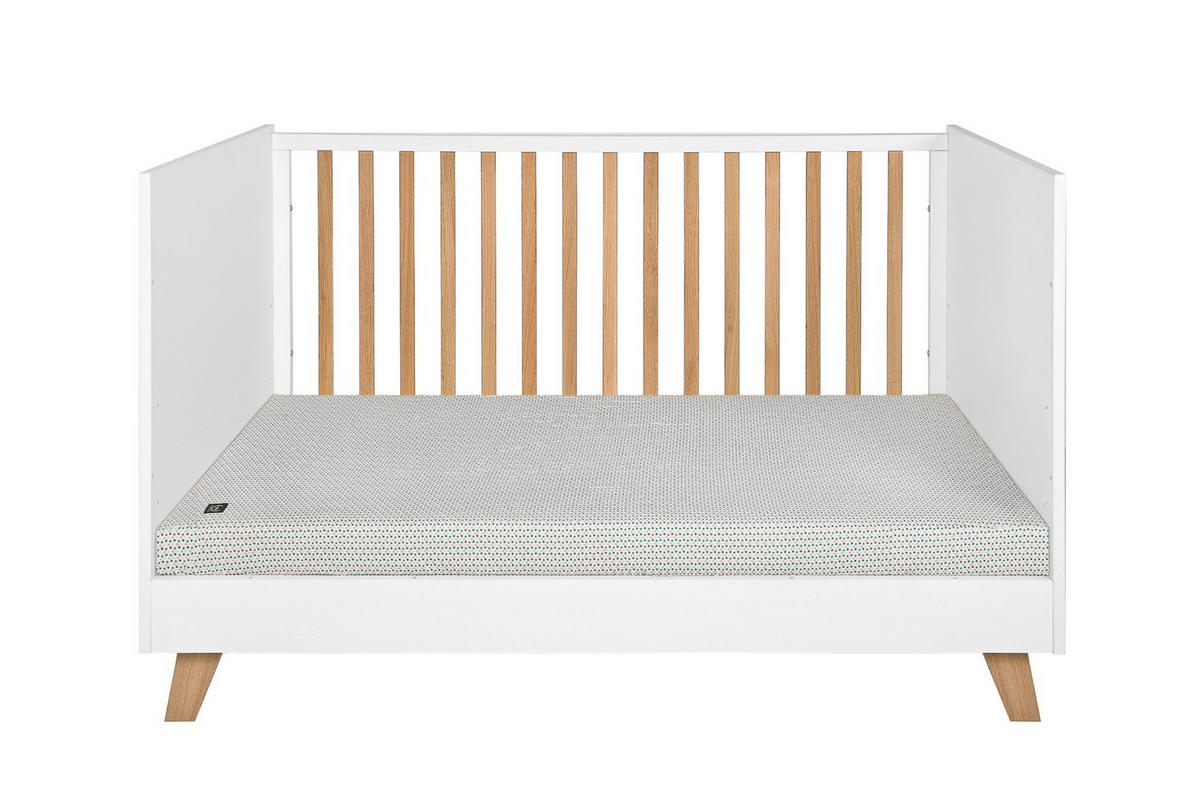 GITTERBETT Zara 140/70 - Weiß, Holzwerkstoff (70/140cm) - RAUMHIRSCH FURNITURE