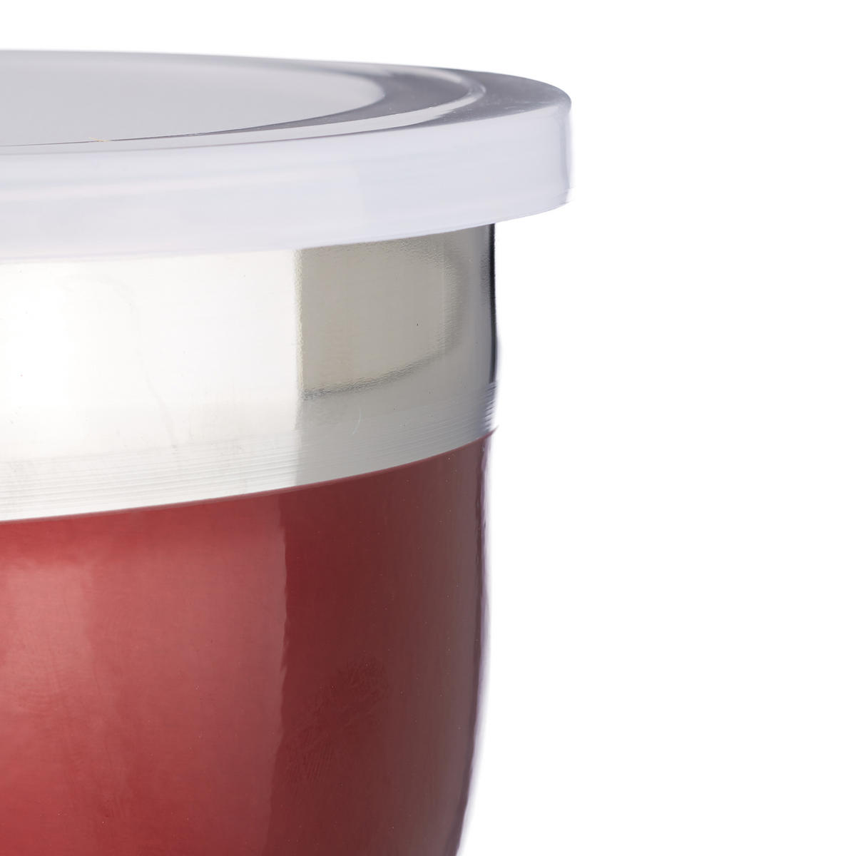 SÚPRAVA misiek - červená, kov/plast - Relaxdays