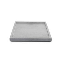 DEKOSCHALE Maya Beton Oxid Optik - Hellgrau, Holzwerkstoff (1.8cm) - Vladon