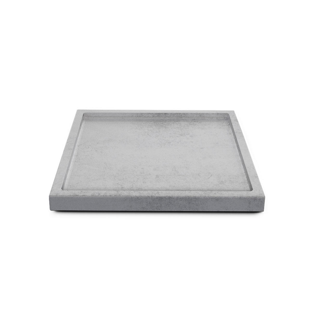 DEKOSCHALE Maya Beton Oxid Optik - Hellgrau, Holzwerkstoff (1.8cm) - Vladon