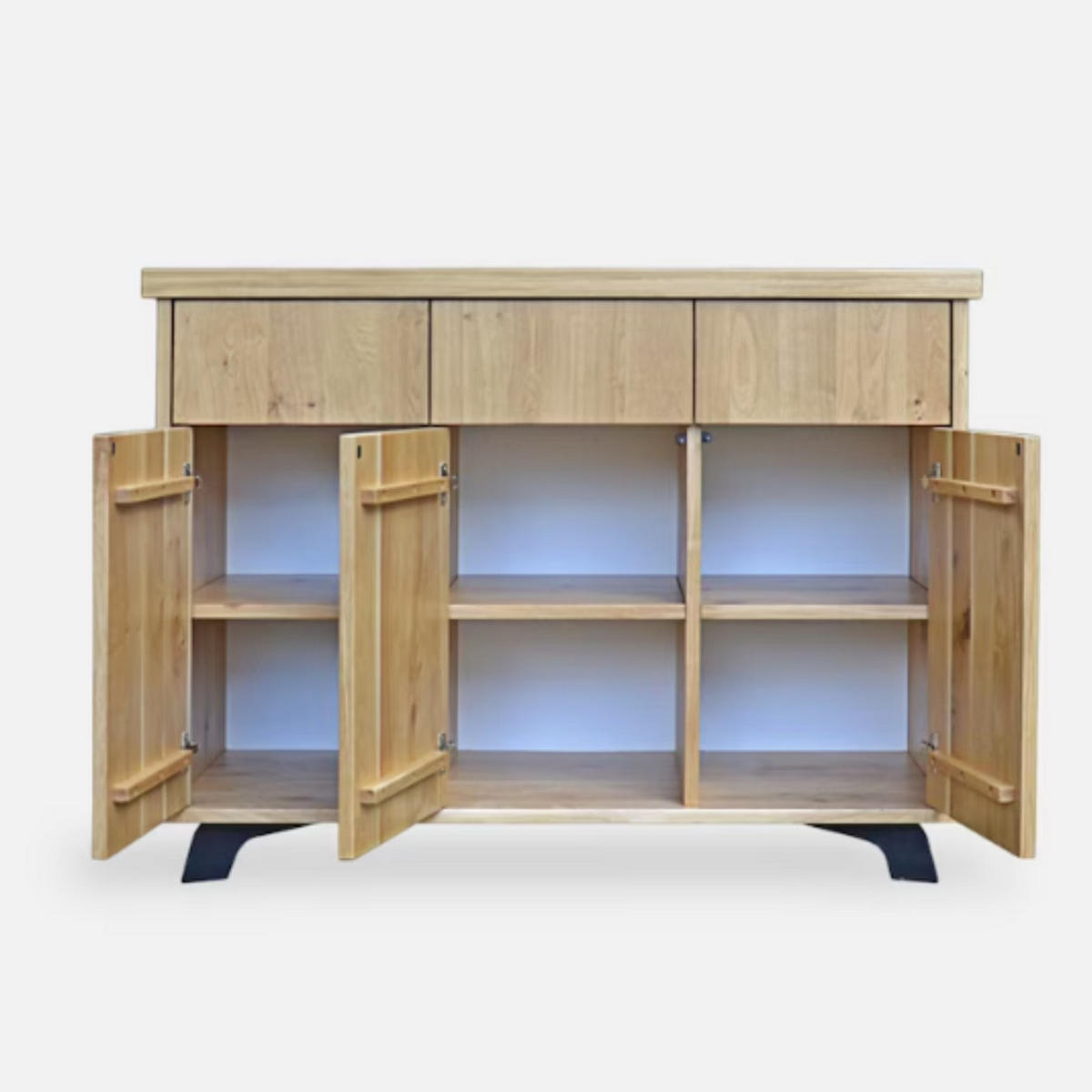 EICHENKOMMODE mit Schubladen VITA - Eichefarben, Holz (120/90/50cm) - Rawood Furniture