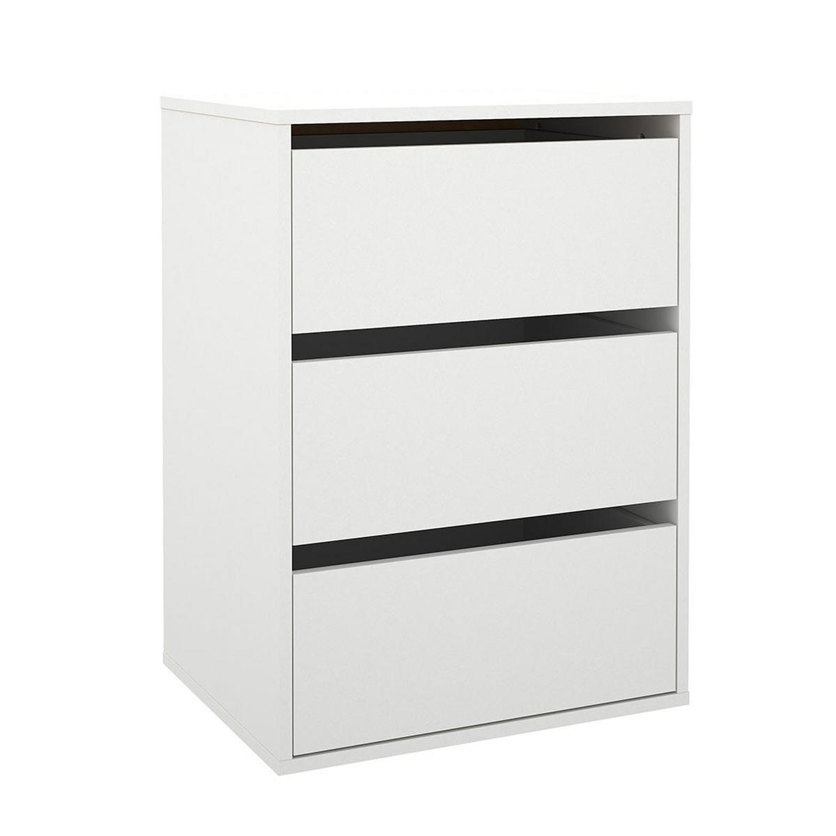 SCHUBLADENEINSATZ, Catania, Weiß, Holzwerkstoff, 71 x 40 x 51 cm - Weiß, Holzwerkstoff (71/51/40cm) - ebuy24