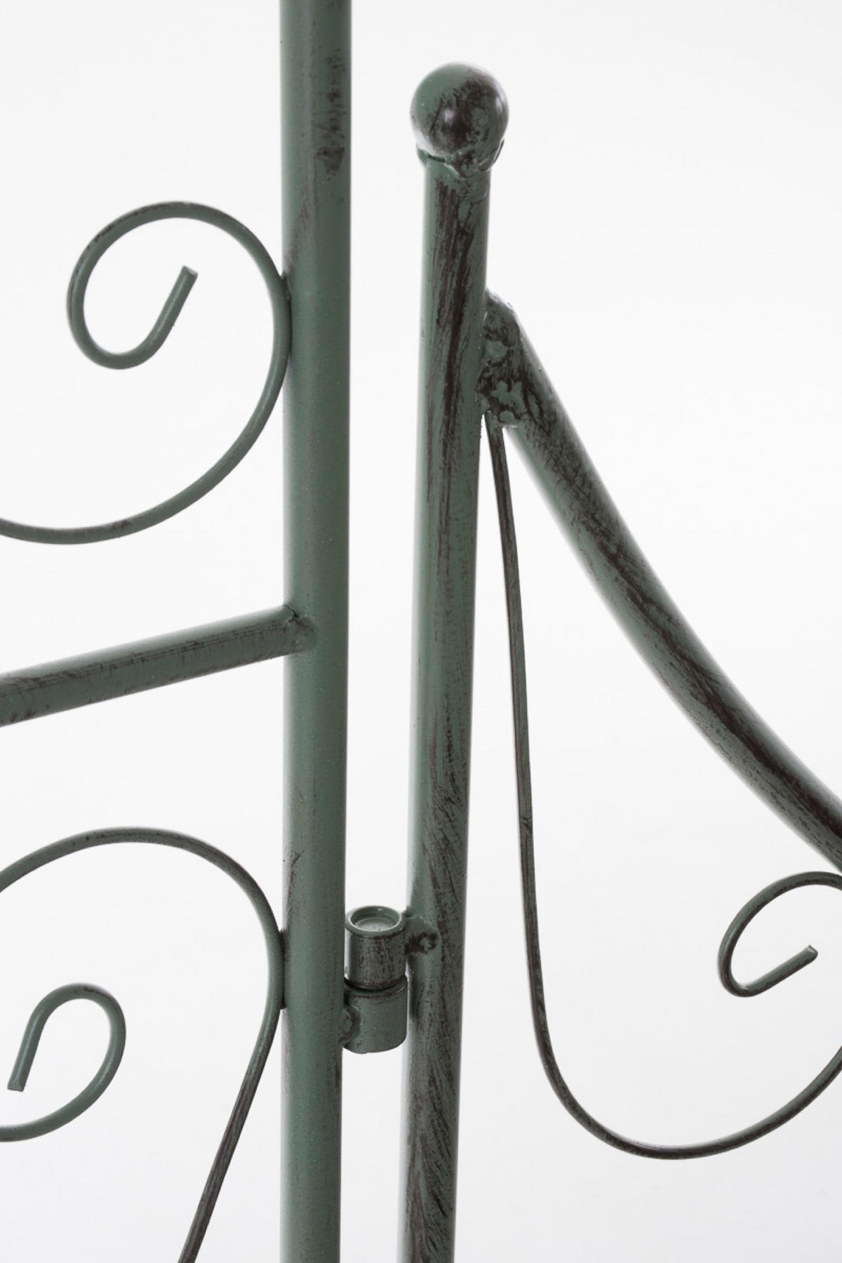 ROSENBOGEN Shinay mit Tor antik-grün - Grün, Metall (128/245/26cm) - TPFGarden