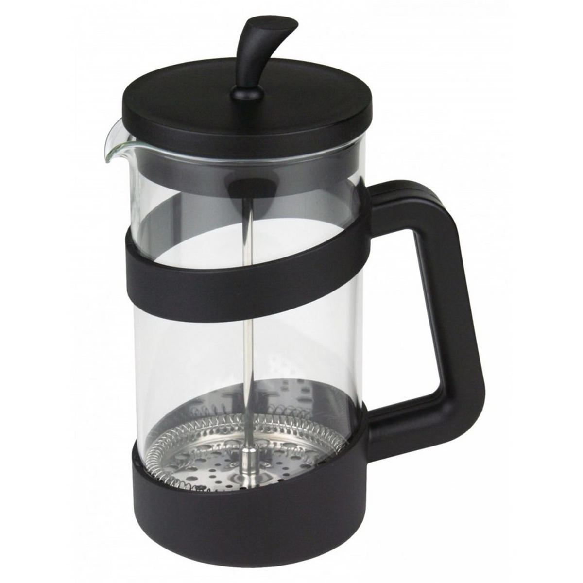TEEKANNE Schwarz 10/10/19 cm KH1398 - Schwarz, Glas (0.6L) - Kinghoff 