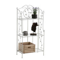 STANDREGAL Remus antik weiß - Weiß, Metall (58/118/33cm) - TPFGarden
