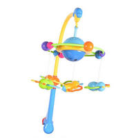 MUSIKMOBILE Orbit TL016 drehbares Mobile, Musik und Licht, ab 6 Monate, Lichtfunktion - Multicolor, Kunststoff (28/70/35cm) - Moni
