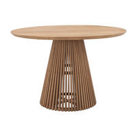 GARTENTISCH - 4 Personen - Holz, Platte - Naturfarben Hell - Naturfarben, Holz (120/120/75cm) - Vente-Unique