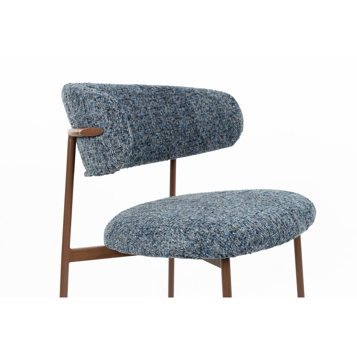 ESSZIMMERSTÜHLE Claes GemÃªleerd Blau - 2 er Set - Blau, Kunststoff (50/79/58cm) - Housecraft Living