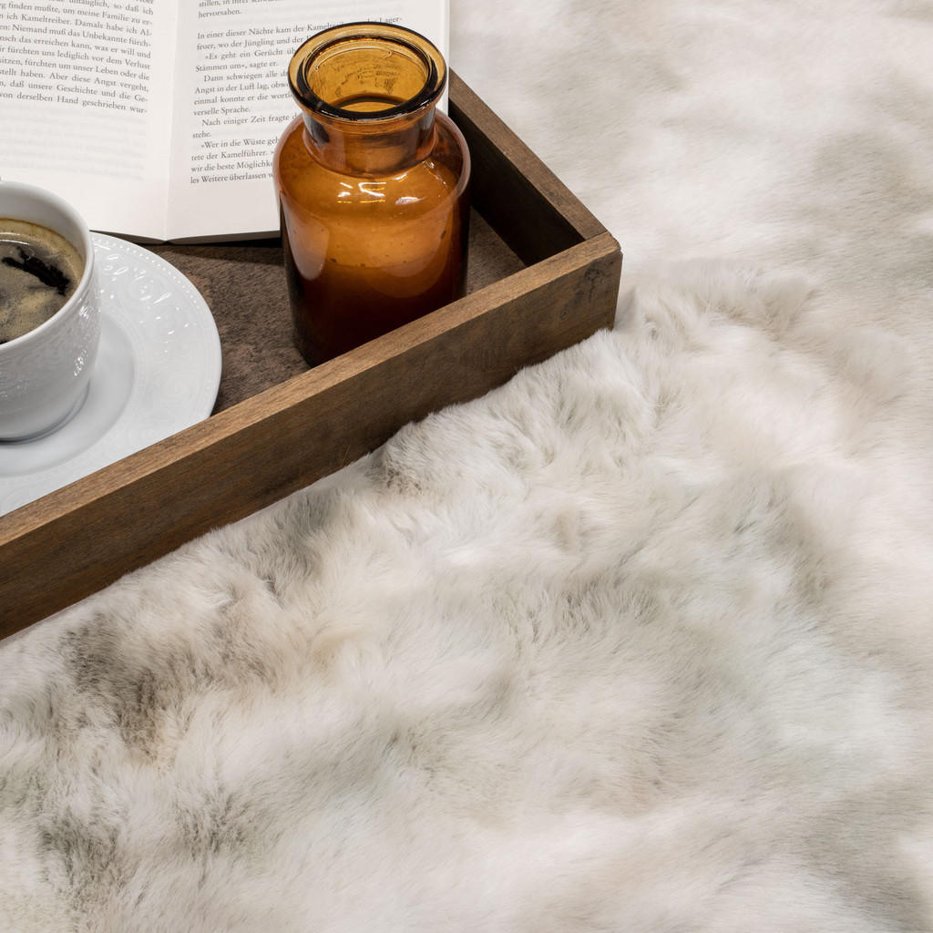 Thumbnail - carpet city Hochflor-Teppich, Beige, Textil, Uni, Rechteckig, 200x290 cm, Oeko-Tex® Standard 100, für Fußbodenheizung ge...