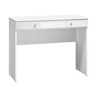 SCHMINKTISCH – 100 cm – Glamour – Weiß - Weiß, Holzwerkstoff (100/79/41cm) - hi-markt