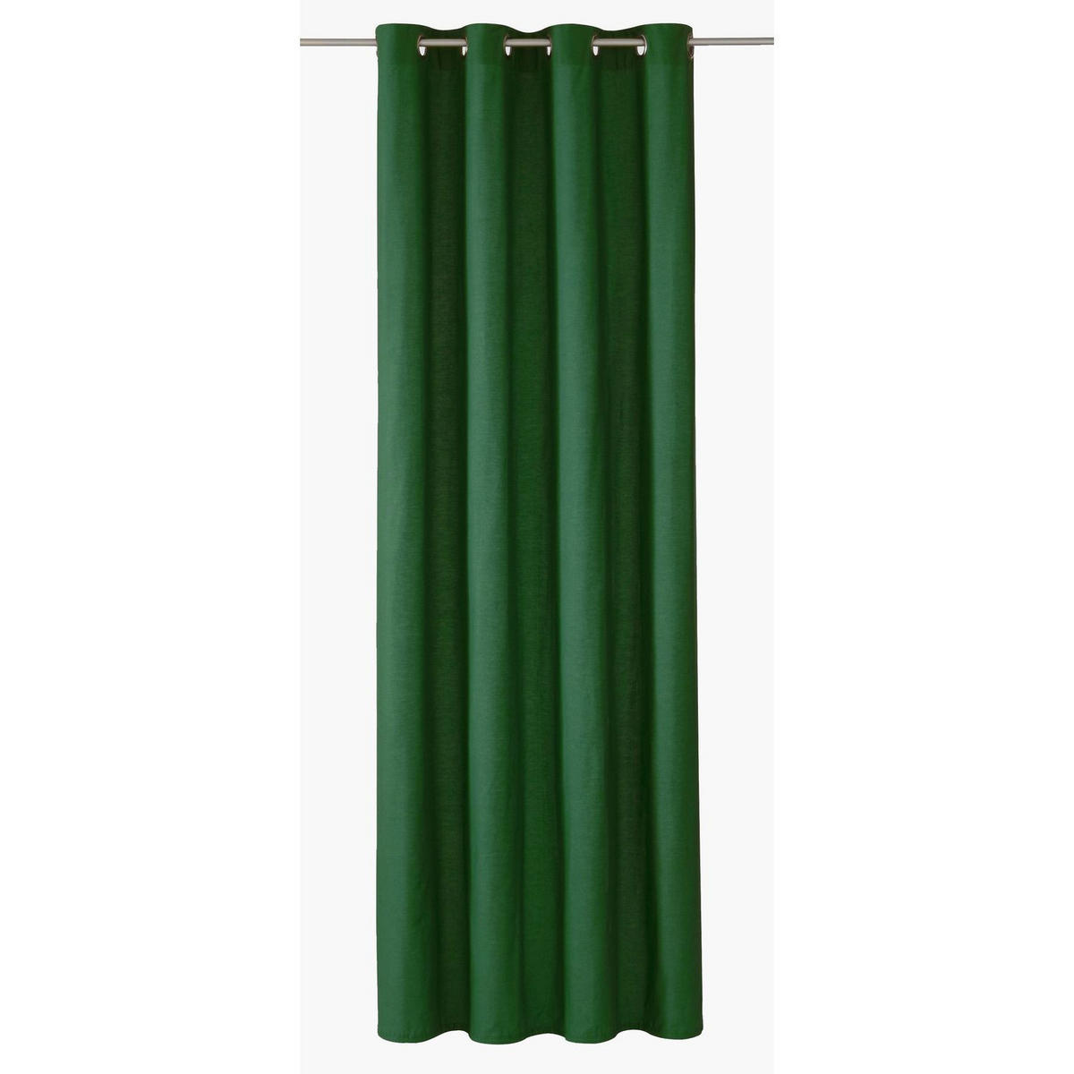ÖSENVORHANG DOVE Blickdicht - Ulmefarben, Textil (140/0.5/245cm) - Tom Tailor