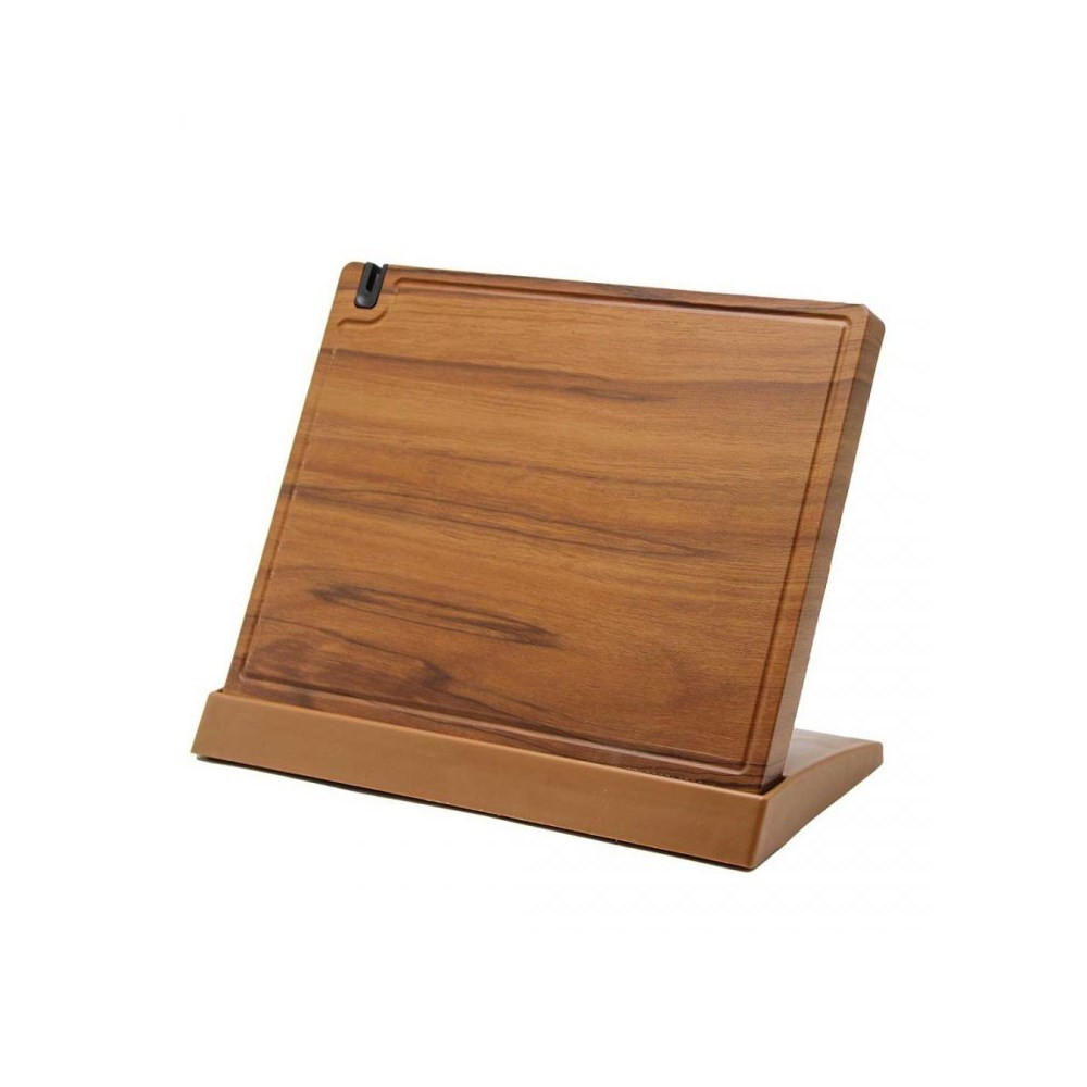 Brunbeste Messerblock Silber 27x23x23 cm
