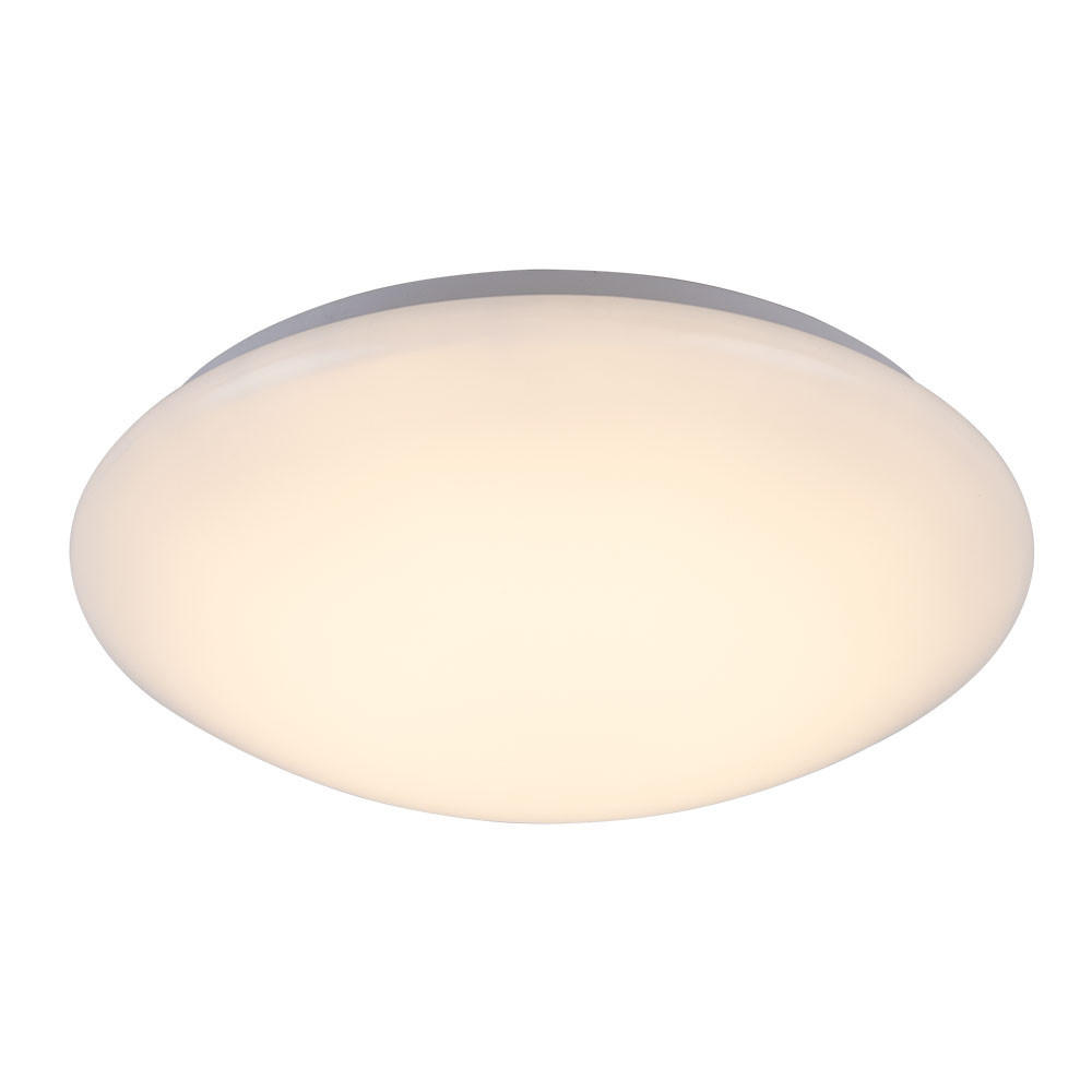 LED DECKENLEUCHTE Deborah Metall Weiß - Weiß, Metall (34.5/34.5/9cm) - Globo Lighting