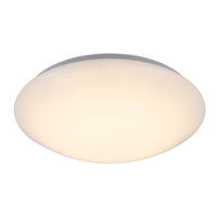 LED DECKENLEUCHTE Deborah Metall Weiß - Weiß, Metall (34.5/34.5/9cm) - Globo Lighting