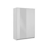 SCHIEBETÜRENSCHRANK Maxi 2D 150 MX02 - Weiß, Holzwerkstoff (150/235/71cm) - MIRJAN24