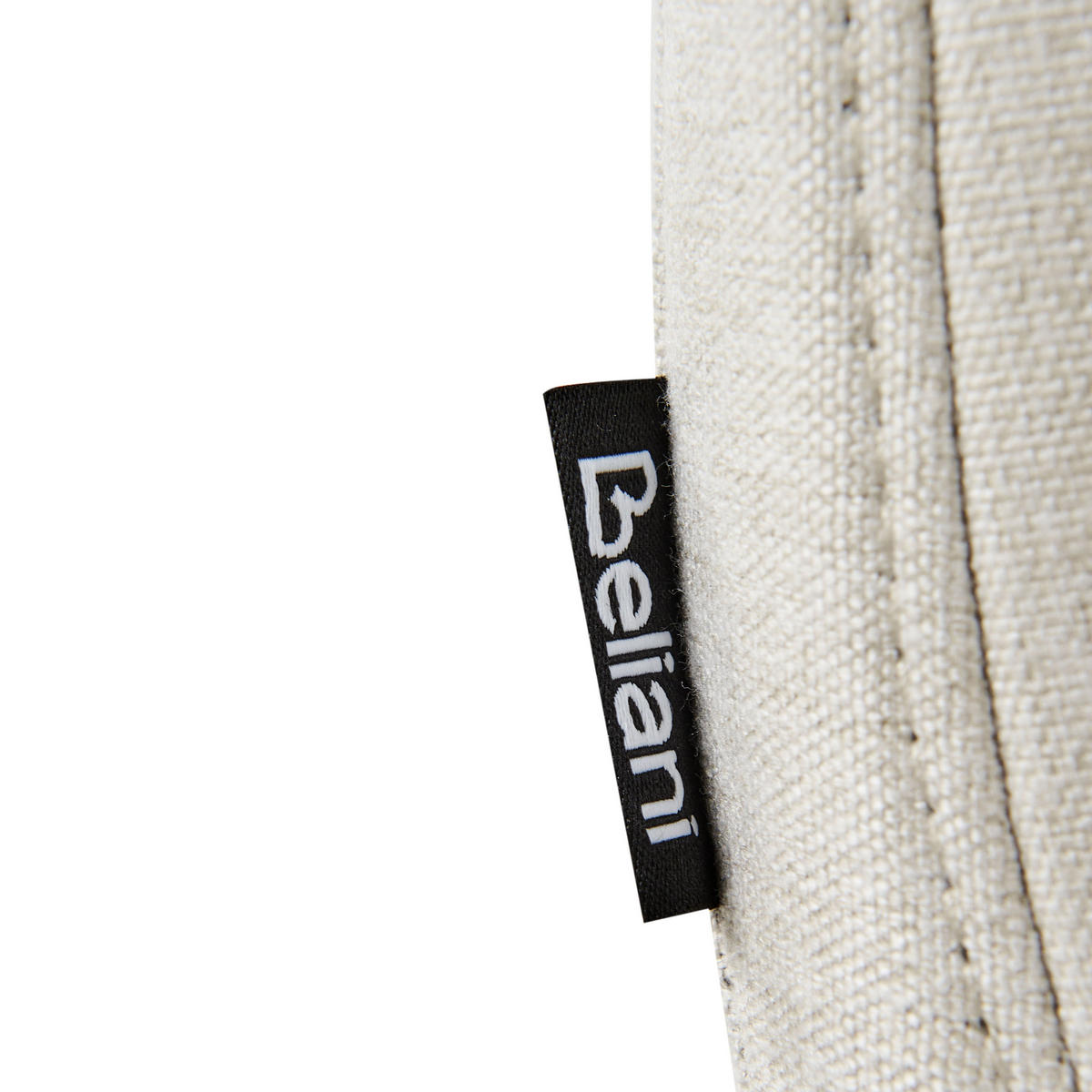 ESSZIMMERSTUHL 2er-Set Stoff Cremeweiß Calgary - Weiß, Textil (48/86/56cm) - Beliani