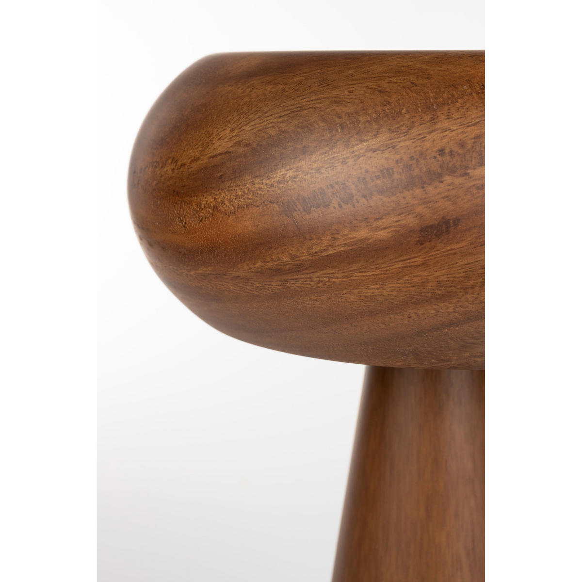 TISCHLAMPE Morel Braun S - Braun, Holz (36.5/12/36.5cm) - Dutchbone