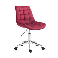 SCHREIBTISCHSTUHL MICKY Weinrot - Weinrot, Textil (50/92/54cm) - SVITA