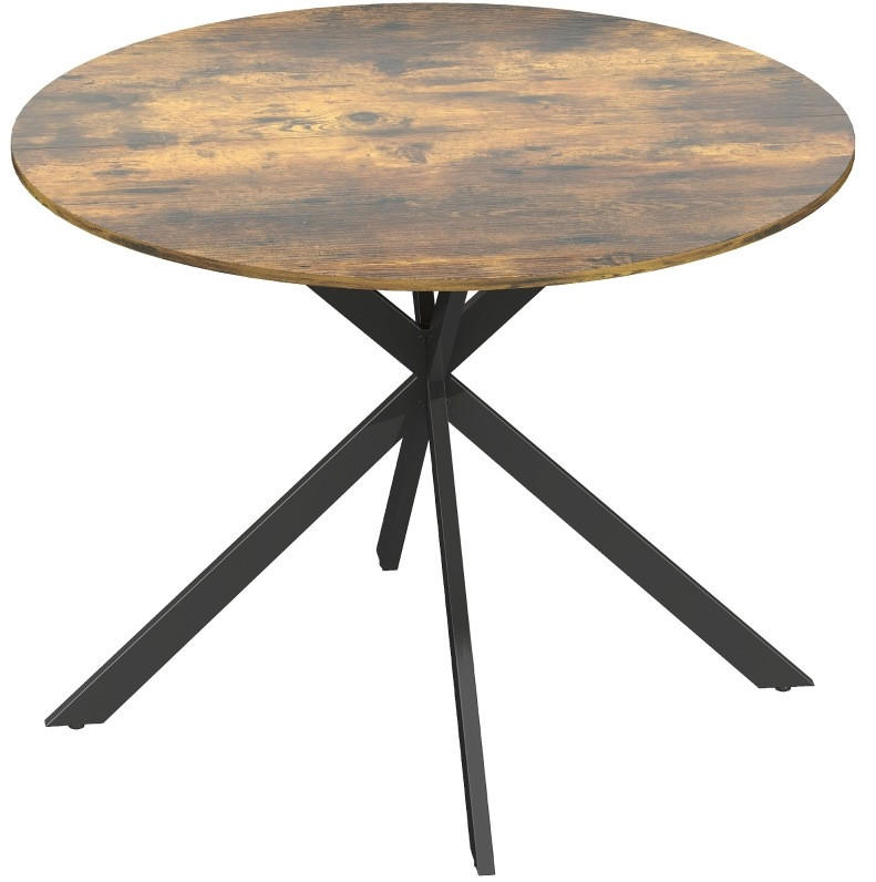 Meubliv Esstisch Braun 100x75x100 cm