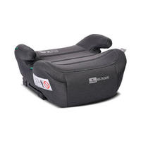 SITZERHÖHUNG i-Size Matador schwarz (125-150cm) Kindersitz, Isofix, Armlehne - Schwarz, Kunststoff (42/21/38cm) - Lorelli