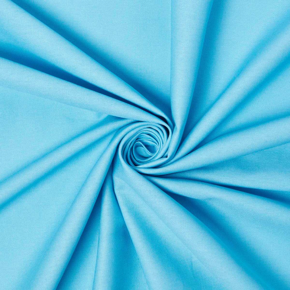 BAUMWOLLSTOFF Meterware hellblau, 150 cm - Hellblau, Textil (150/100cm) - Homescapes