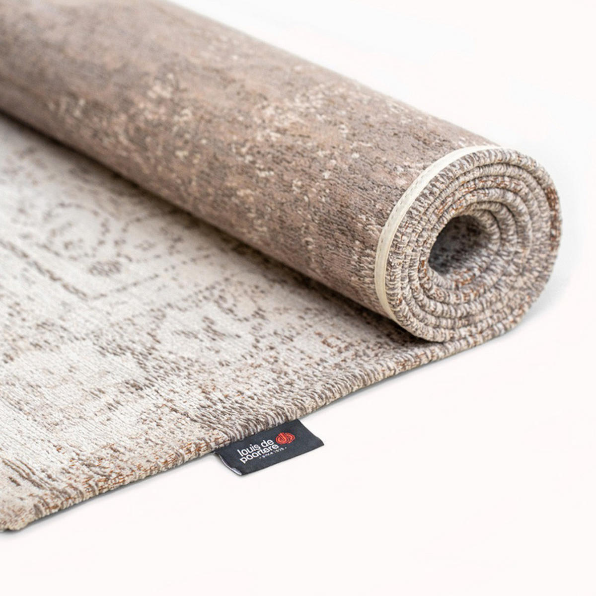 TEPPICH Salt & Pepper Fading World Medallion 170/240 cm - Beige, Textil (170/240cm) - Louis De Poortere