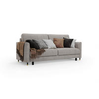 SCHLAFSOFA Gebet – Beige, mit Schlaffunktion und Bettkasten - Beige, Textil (225/100/110cm)