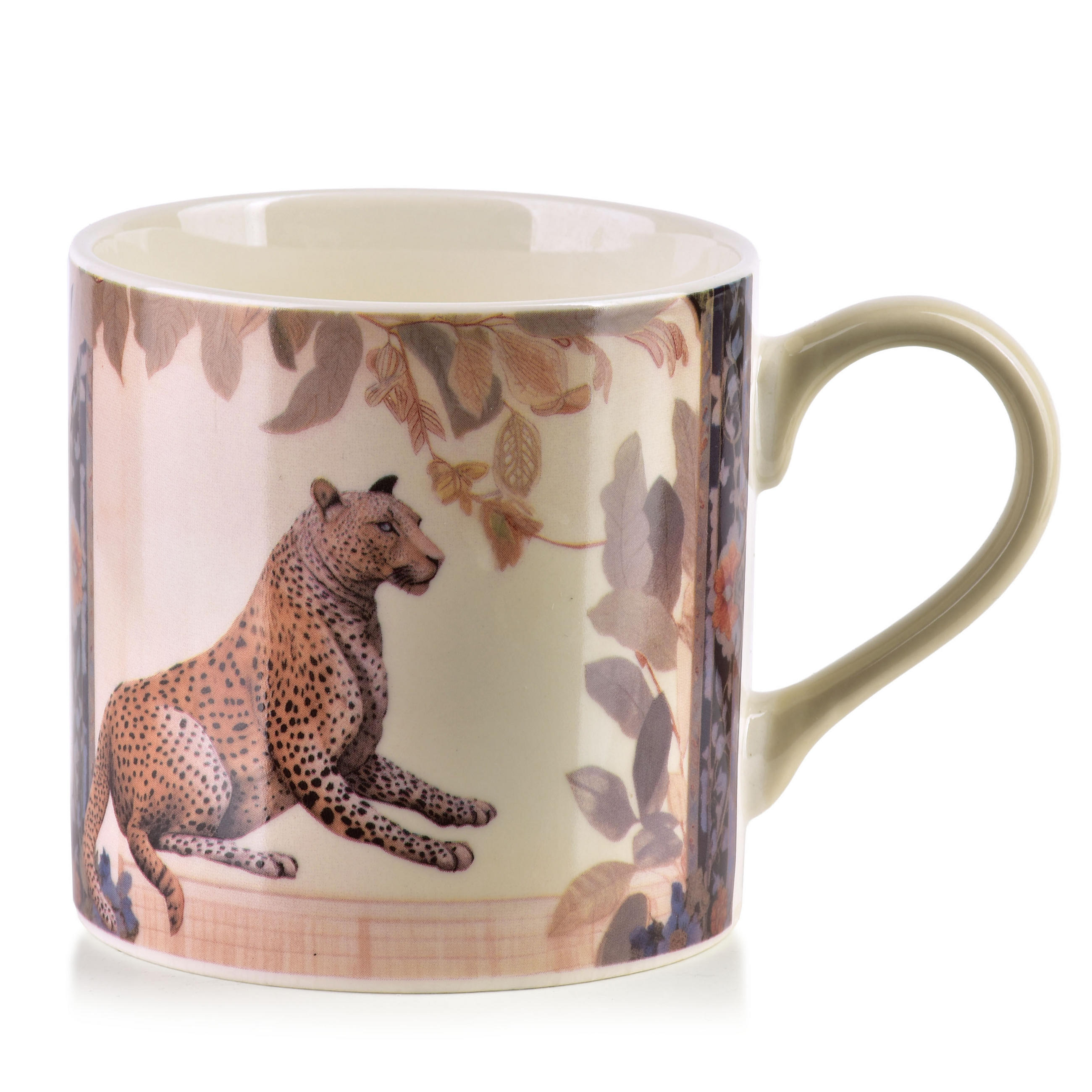 BECHER ISAAC Beige 9/13/9cm Porzellan - Beige, Keramik (0.38L) - Mondex