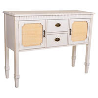 KONSOLE aus Holz 108x36x82 cm - Weiß, Holz (36/108/82cm) - Wanderlust