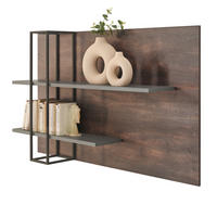 WANDPANEEL Thermo Eiche, grau, Wandboard 152 x 90 cm - Eichefarben/Grau, Holzwerkstoff (152/90/26cm) - Furn.Design