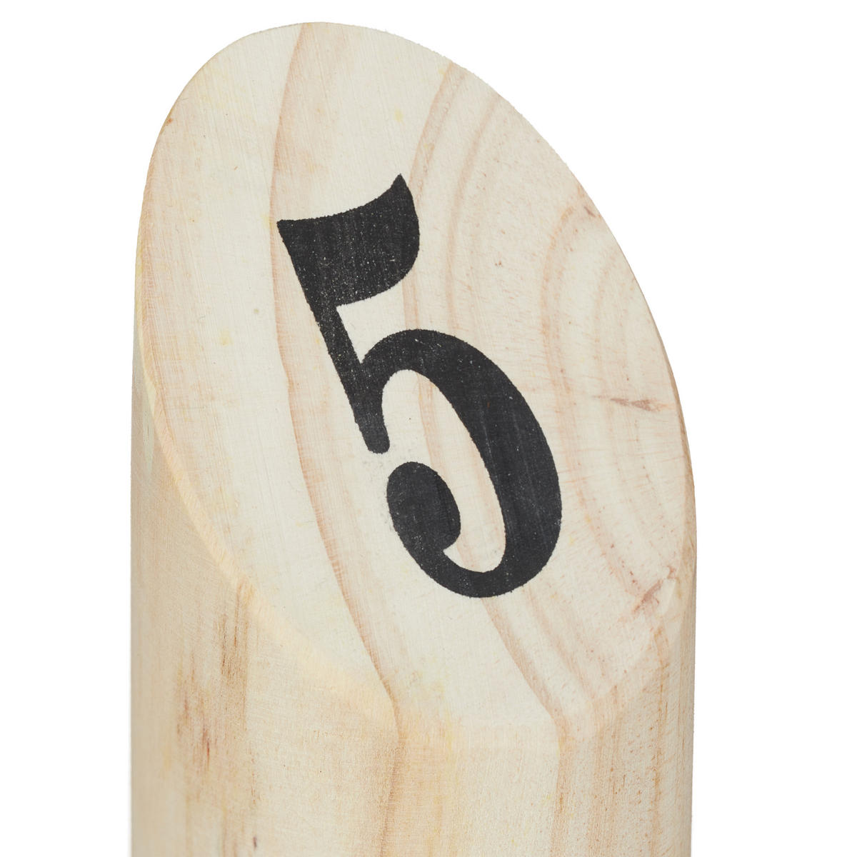 KUBB hra - svetlohnedá, drevo (28/18.5cm) - Relaxdays