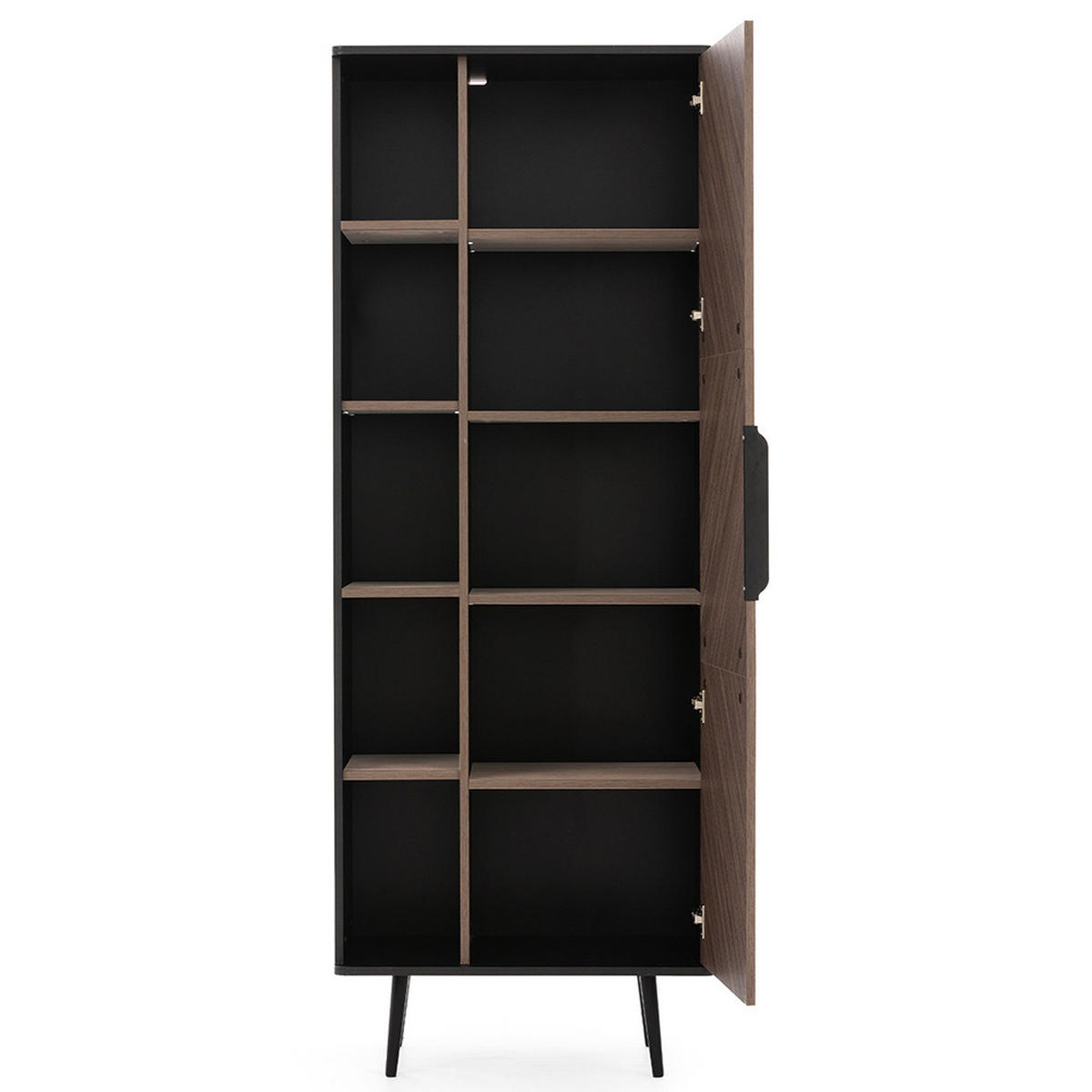 WOHNZIMMER-SET 4-TLG. Pretoria-132 - Braun, Holzwerkstoff (410/190/57cm) - Lomado