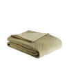 TAGESDECKE Plums - Hellgrün, Textil (200/220cm) - home&you