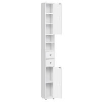HOCHSCHRANKHOCHSCHRANK Weiß 20x180x20 cm - Weiß, Holzwerkstoff (20/180/20cm) - Bextsrack