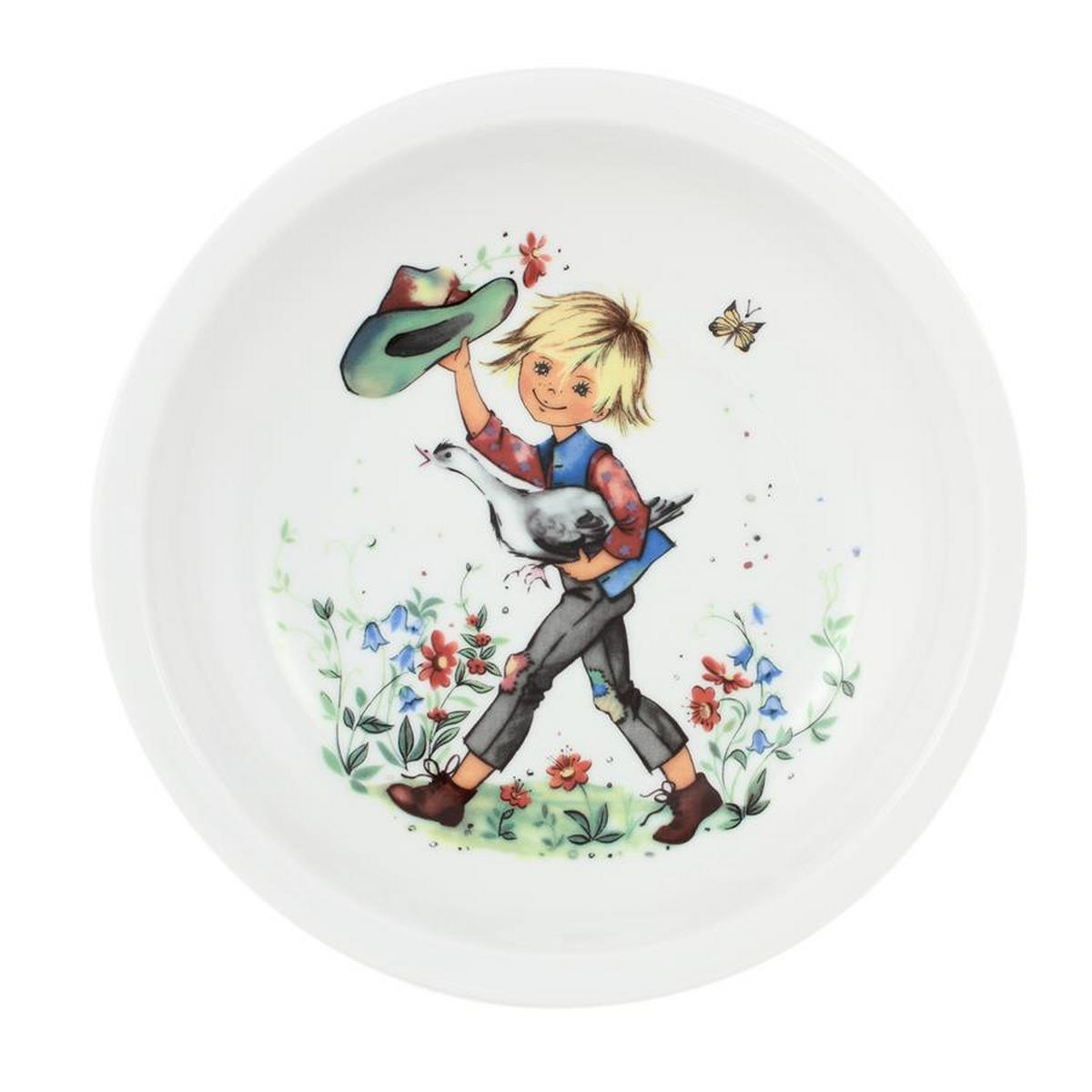 KINDER Teller tief 20 cm Hans im Glück - Multicolor, Keramik (20/3.8/20cm) - Eschenbach