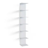WANDREGAL Paolo Weiß 30 x 190 cm - Weiß, Holzwerkstoff (30/190/28cm) - Vicco