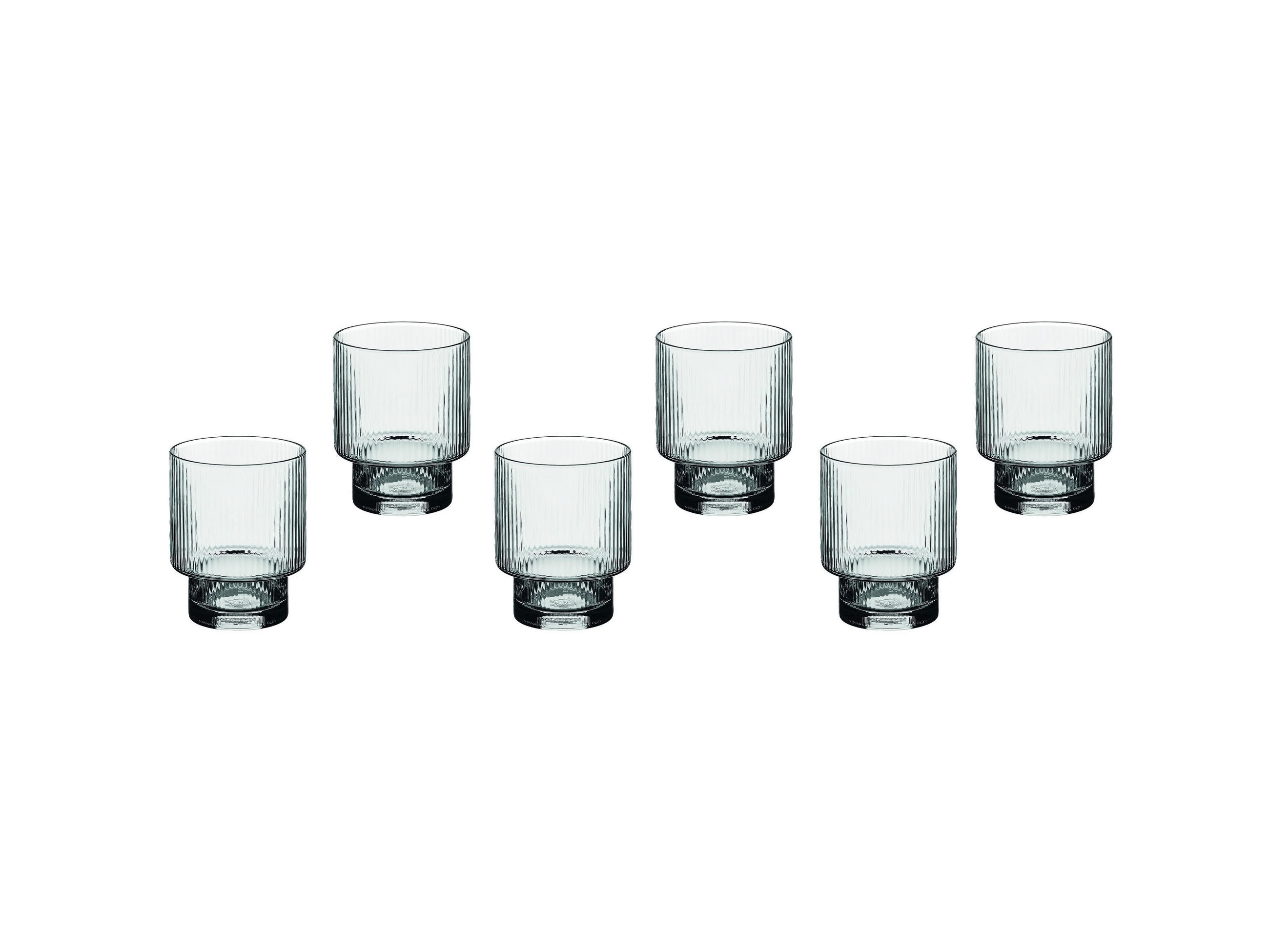 TRINKGLAS Linje 300ml - 6er-Set - Transparent - Transparent, Glas (0.3L) - Björn